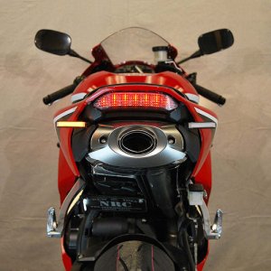 Honda CBR 600RR Fender Eliminator - New Rage Cycles - Textured Finish - Black - `13-`27
